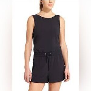 Athleta Charcoal Sleeveless Romper